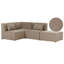 Caporal 3 Seater Corduroy Sofa-1096178215