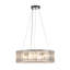 Abigeal 6 - Light Chandelier with Crystal Accents