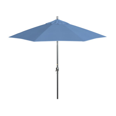Parasol de patio en tissu Nikela de 108 po avec Sunbrella® et plus Nikela