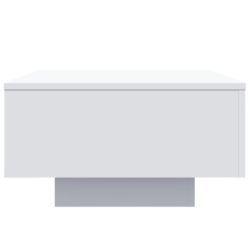 Jesmarie Manufactured Wood Frame Single Coffee Table, 12.2" H x  39.4" L x 39.4" W, White