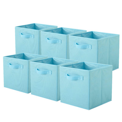 Cube de rangement en tissu pliable