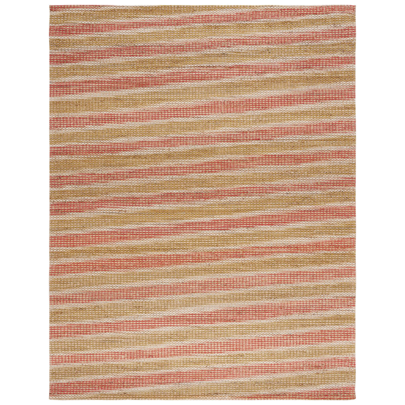 Hctor Hand Loomed Performance Striped Rug, Rectangle 8' x 10'