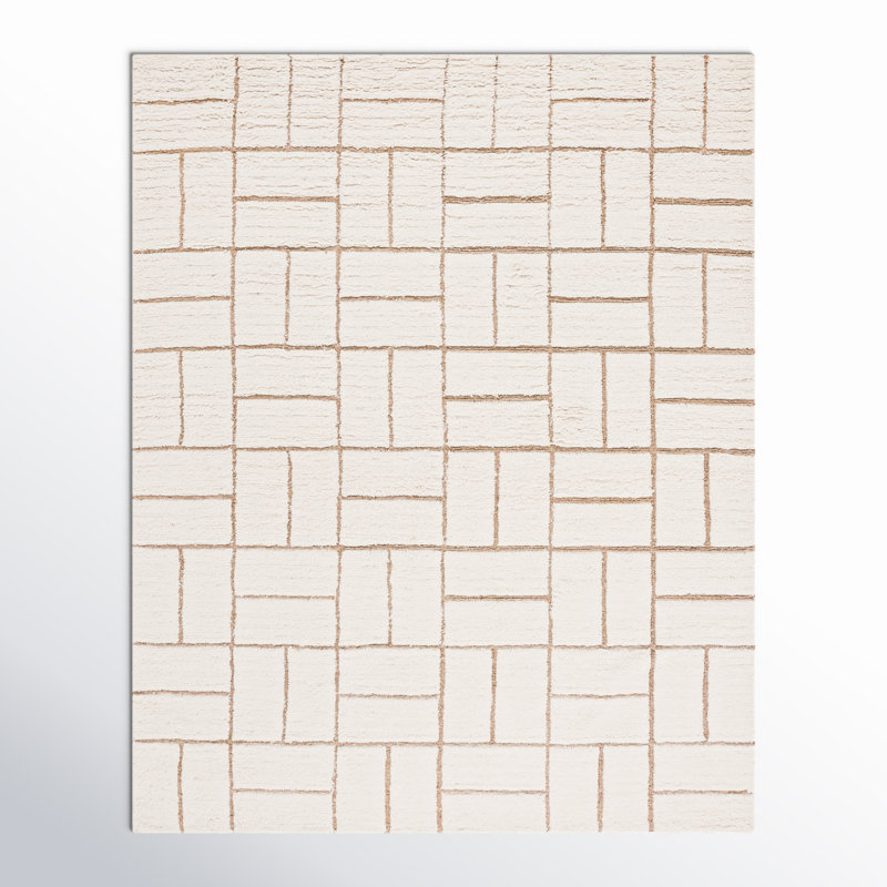 Volla Wool Area Rug, Rectangle 8' x 10'