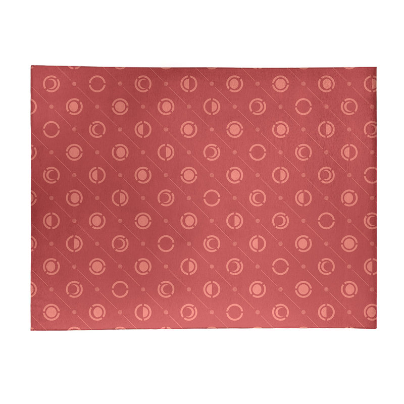Chenille Geometric Indoor Rug, Rectangle 9' x 12'