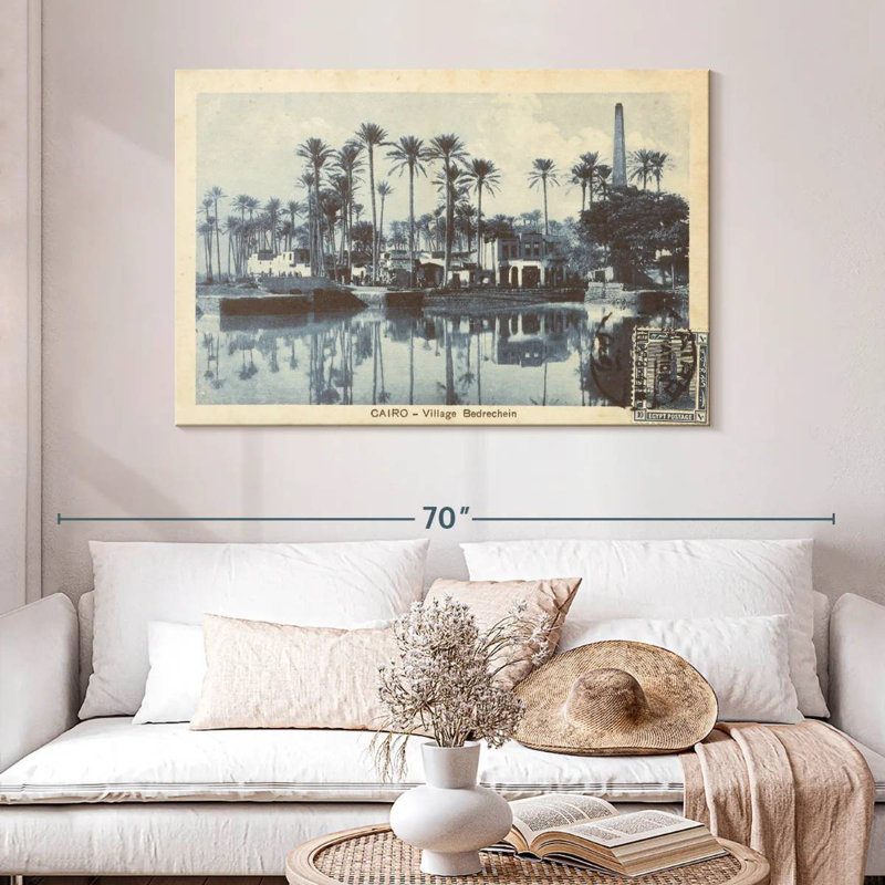 Rorry Cairo Village, 32" H x 48" W
