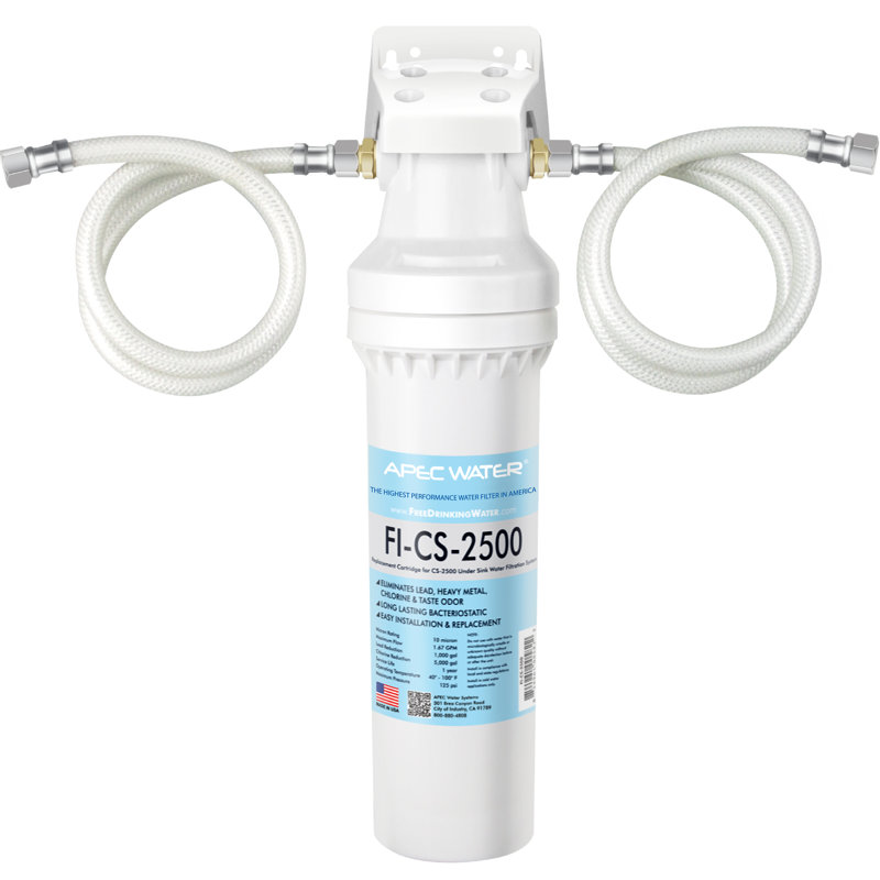 Système de filtration d'eau sous-évier de qualité supérieure Apec Water (Cs-2500)