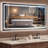 High brightness intelligent defog dimmable memory function LED bathroom mirror easy to install-1601383645