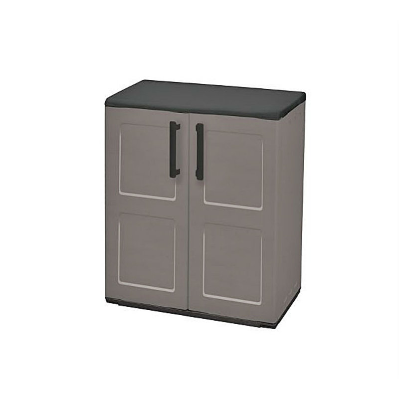 Plastic Single Storage Cabinet ( 84cm H x 68cm W x 37cm D)