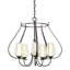 Flora 5 - Light Shaded Geometric Chandelier-71638660-71638663