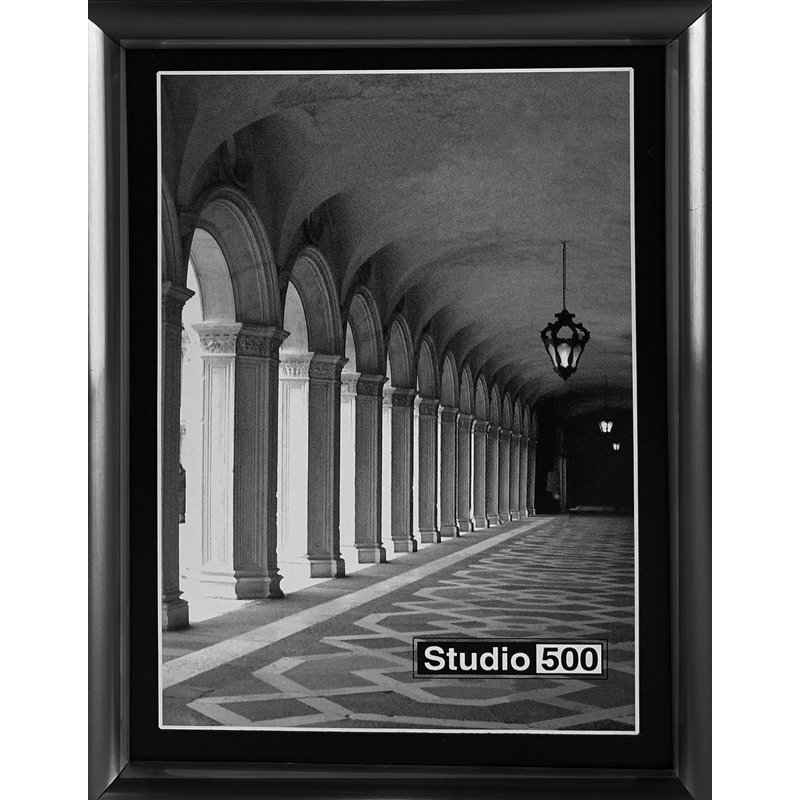 Cadre photo tendance Glam Sleek Collection, 4 po x 6 po, Industriel clair