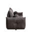 Laine d'agneau de style Mid-Century moderne pour les espaces décontractés - construction gris