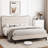 Lofgren Tufted Upholstered Platform Bed with Adjustable Headboard-481666834-485034871
