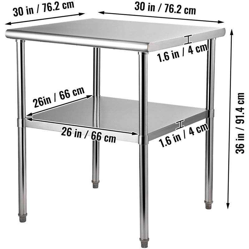 Stainless Steel Prep Table