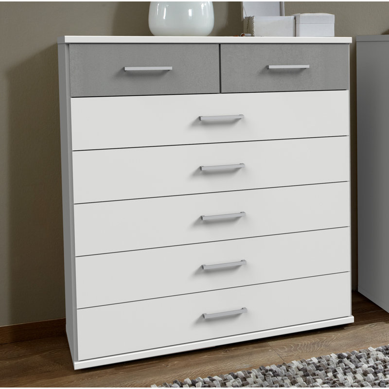 Duo 90cm W 7 - Drawer Chest of Drawers