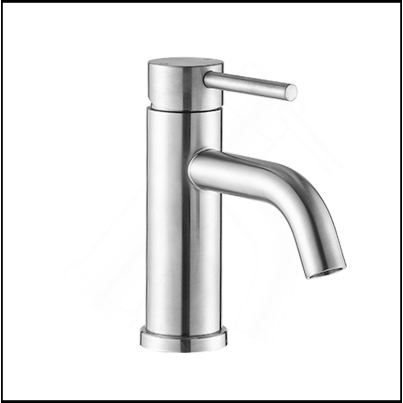 Bathroom Faucet Single Hole Modern Bathroom Sink Faucet Vanity Bathroom Faucet, Brushed Nickel