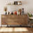 Lepe 63" W Wooden Reeded Sideboard-1008142004