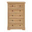 Commode 6 tiroirs, commode haute 6 tiroirs