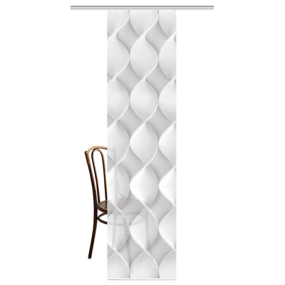 Semi Sheer Sliding Panel Single Panel