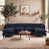 Dark Blue Chenille
