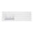 MEBO 19.7'' White Reinforced Acrylic Rectangular Bathroom Sink with Faucet and Overflow