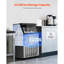 Machine à glaçons commerciale autoportante 120lbs / 24H 45 cubes de glace