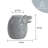 Round Concrete Outdoor Side Table-673517812