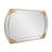 Kaseta Gold Gilded Vanity Mirror