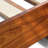 Kalleen Solid Wood Bed Frame with Artistic Patterned Headboard-89657003-89657004