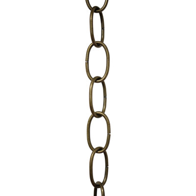 Lustre décoratif à chaînette standard ou chaîne cassée 10 pi