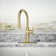 Crue Touchless Pull-Down Kitchen Sink Faucet with Three-Function Sprayhead