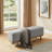 51.77“ Wide Upholstered Bench With Solid Wood Base-176486044