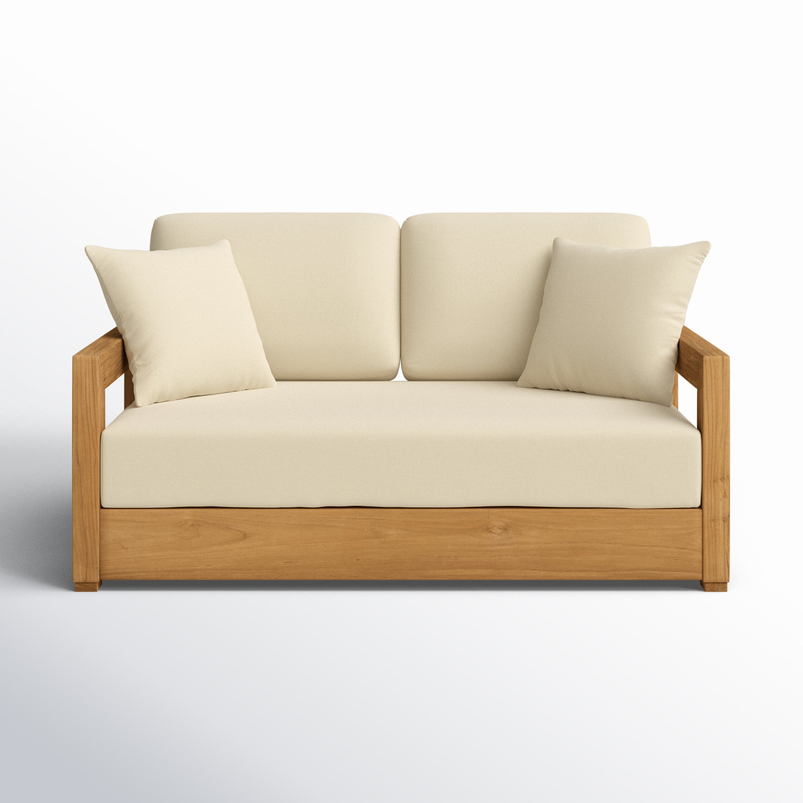 Joss Main Melrose Wide Loveseat with Cushions Reviews Birch  Lane