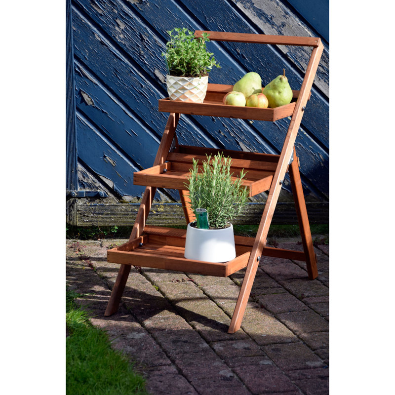 Althia Wood Plant Stand