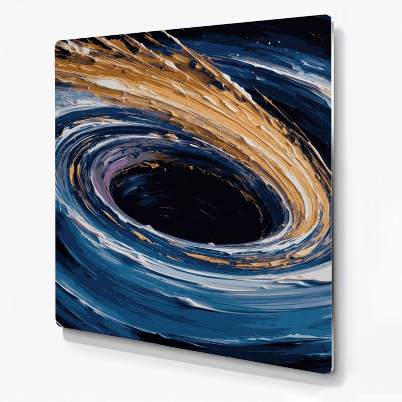 Art mural gris Sci Fi, H 12 po x l 12 po