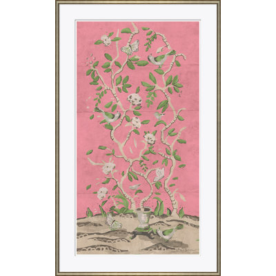 Ditchley Park In Pink Giclee Print by Dana Gibson