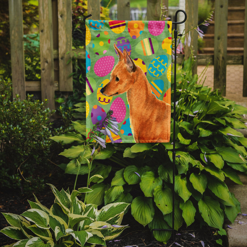 Drapeau de jardin Atara, Pinscher nain (beige)