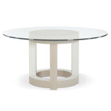 Axiom Round Glass Dining Table
