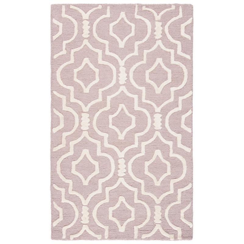 Tapis en laine touffeté à la main Cannen, Rectangle de 5 pi x 8 pi