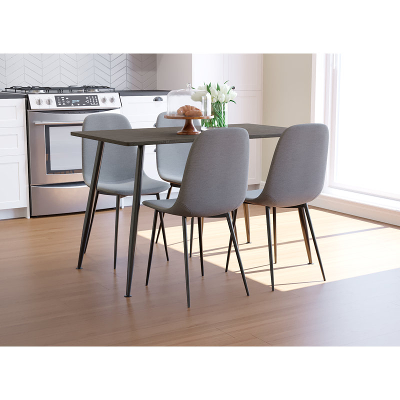 Chaise d'appoint rembourrée Kischa