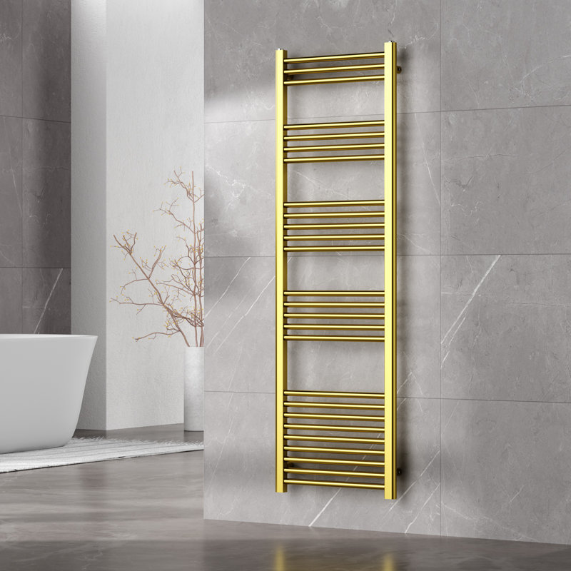  Straight Towel Rail Heated Towel Rails, Gold
