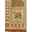 Antique Aubusson French Allover Medallion Flat Weave Rug