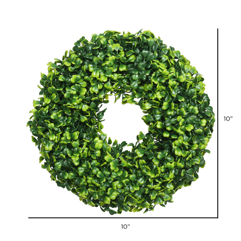 Mini couronne à feuilles artificielle 10 po