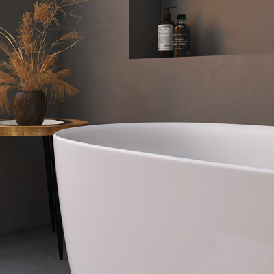 47In Acrylic Bathtub Shaping Your Ideal Bathing Space