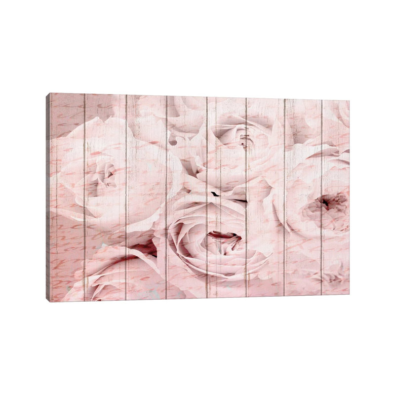 In The Roses II by Kimberly Allen - Wrapped Canvas Gallery-Wrapped Canvas Giclée, 20.32cm H x 20.32cm W
