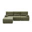 Canapé d'angle rembourré de 250 cm avec méridienne-300633923