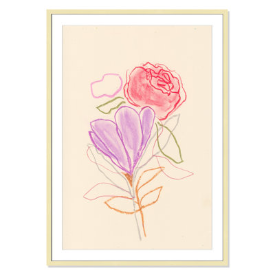 Simple Floral "Simple Floral III" Print