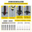 Hand Rails for Outdoor Steps, Wrought Iron Railing, Porch and Stair Railing Kit-263943960