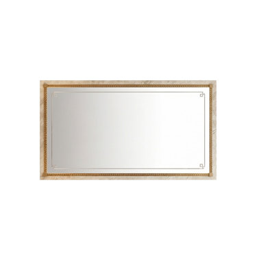Infinity Rectangle Solid Wood Mirror