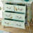 Unique Painting Solid Wood Accent Chest