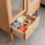 Armoire de rangement en chêne massif